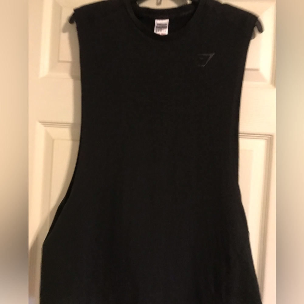 GYMSHARK Bold Drop Arm Tank Mens L